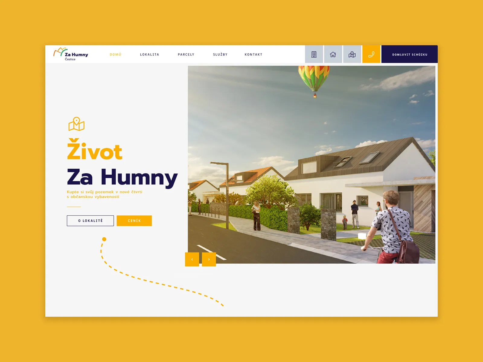 Prodej pozemků Za Humny