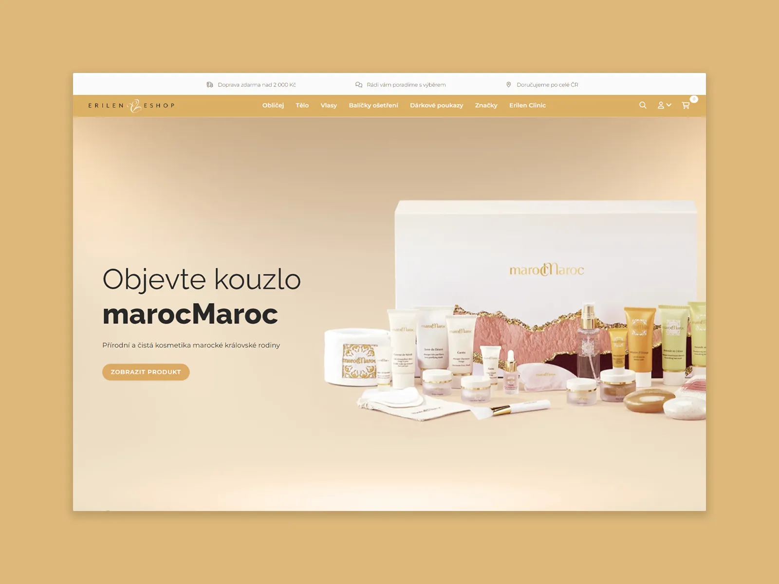 Luxusní kosmetika Erilen