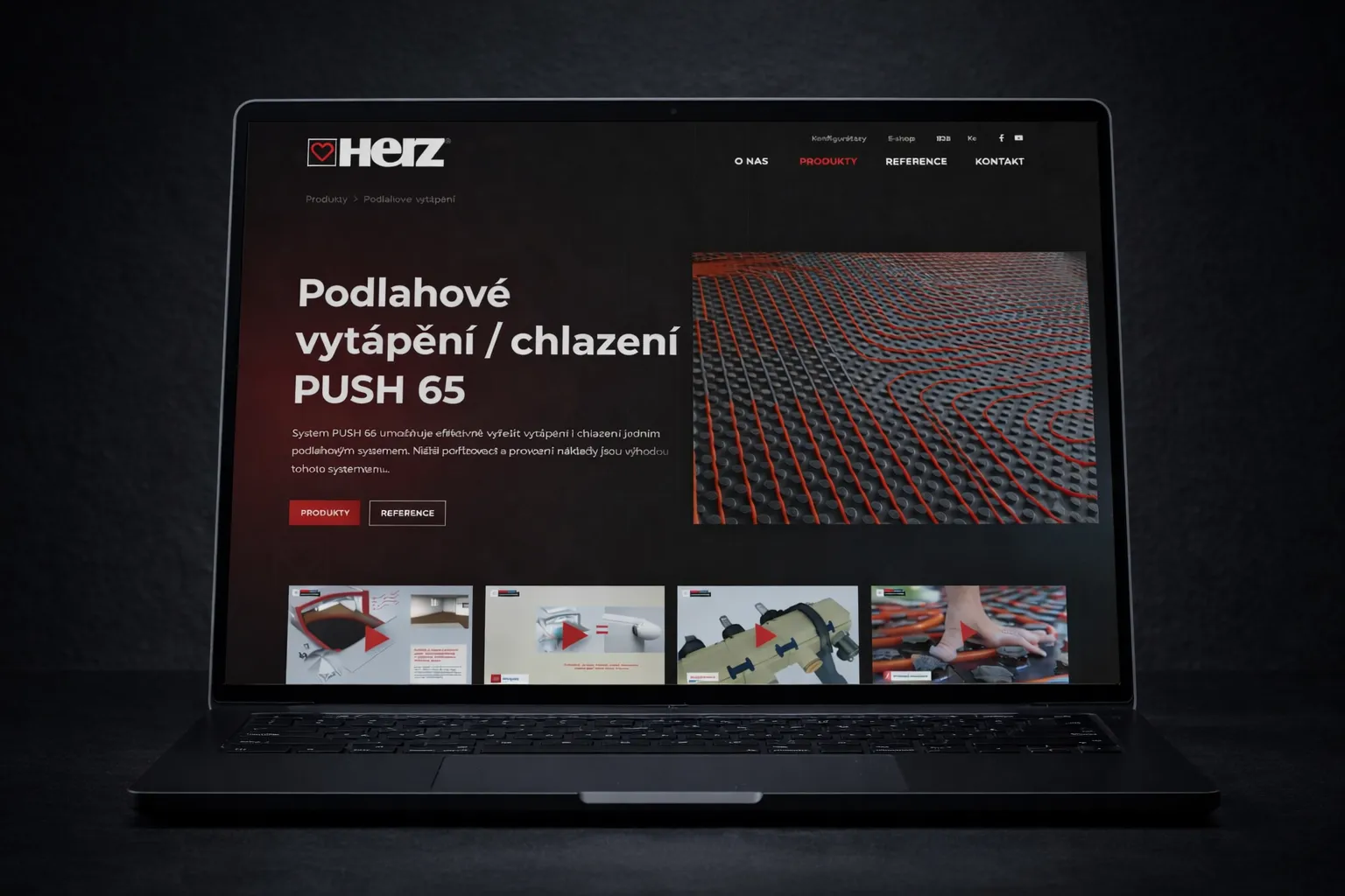 Vytápění a regulace HERZ