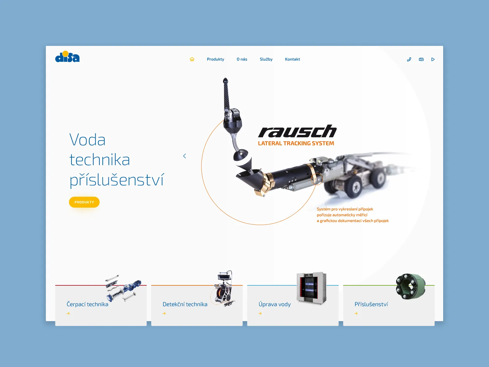 Technologie pro úpravu vody DISA