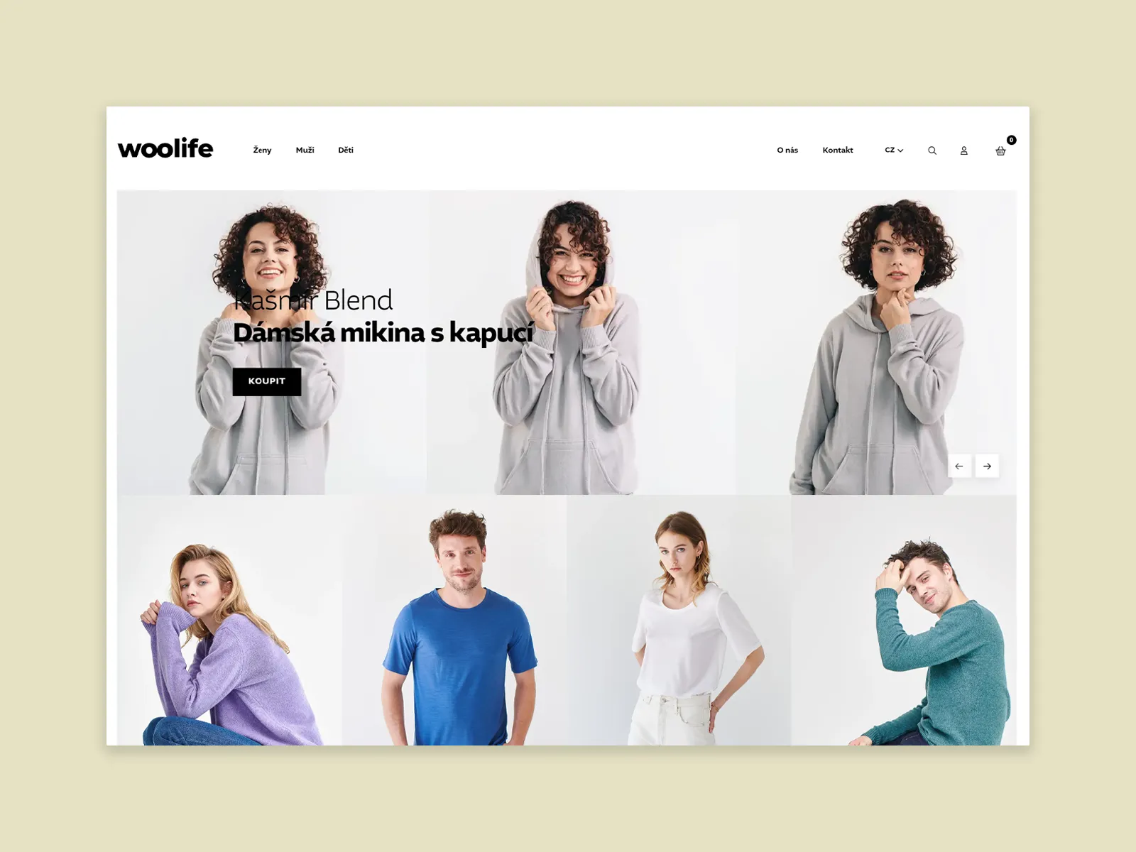 Vlněné oblečení Woolife