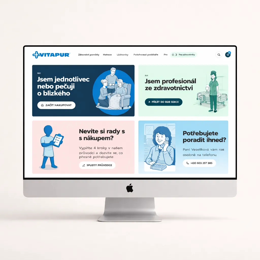 Modernizace eshopu Vitapur