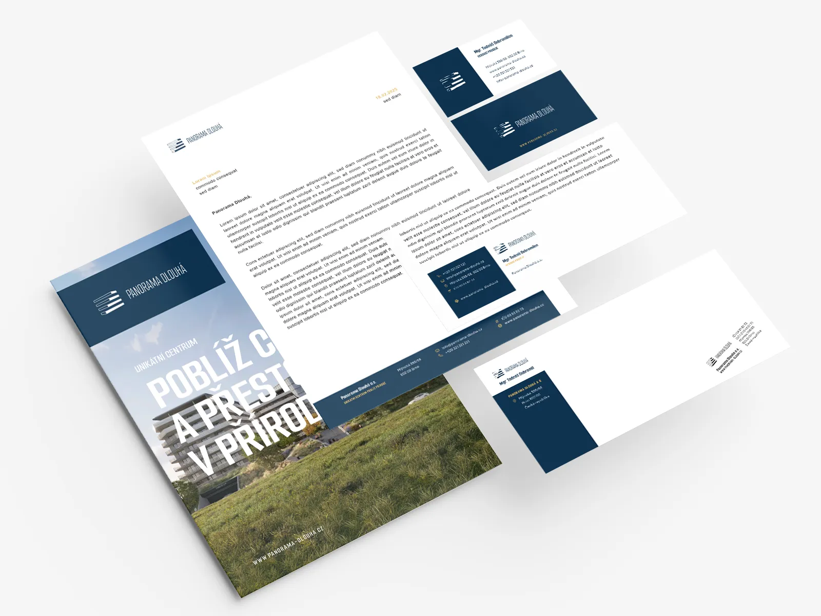 Grafická identita developerského projektu